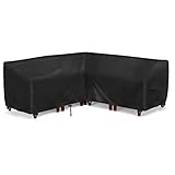 mesa de jardin rectangular de vidrio 【Fácil de Limpiar y Almacenar】Simplemente enjuague la funda exterior muebles jardin con agua, sin detergente. Viene con una bolsa impermeable con cremallera que le permite doblar, almacenar y transportar fácilmente la funda. Consejos: se recomienda que algo levante el artículo del medio, permita que la lluvia se escurra de la cubierta, evite el moho y circule el flujo de aire, mejore la vida útil de funda muebles jardin.