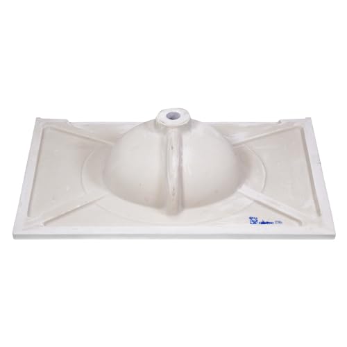 Image of Design House Cultured Marble Vanity Top, 37 in W x 22 in D, Integrated 4 in Centerset Oval Sink & Backsplash, Solid White, 586248