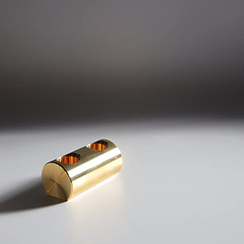 【 kmetal 】日本製 ペンスタンド 真鍮 2本立て タッチペン ボールペン シャーペン 万年筆 コロナ対策 アンティーク