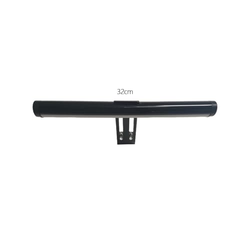 Aplique de pared LED táctil y regulable negro con batería USB para dormitorio 6