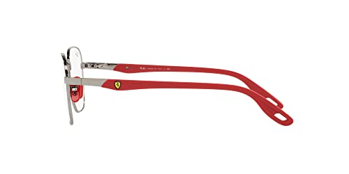 Image of Ray-Ban unisex-adult Rx6484m Scuderia Ferrari Collection Square Prescription Eyewear Frames