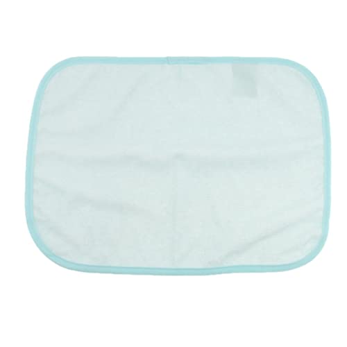 Protector de colchón para incontinencia impermeable y lavable azul 7