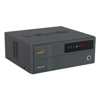 V-Guard Digital UPS JAADOO 700 | Inverter for Small Appliances Fan, CFL, Tube Light, LED Bulb,32