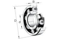 FAG 62303-A-2RSR DEEP GROOVE BALL BEARING