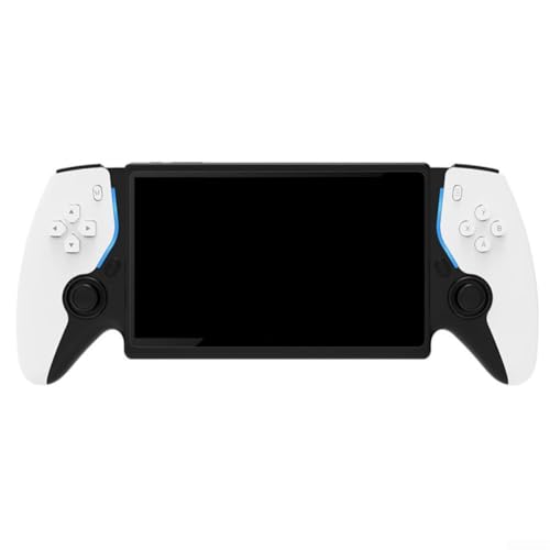 Rehoetom Console de jeu portable rétro HC8000 7" écran IPS 1024 x 600, jeux classiques 15K, 5 heures de temps de lecture, carte TF jusqu'à 256 Go, compatible avec Linux OS (blanc)