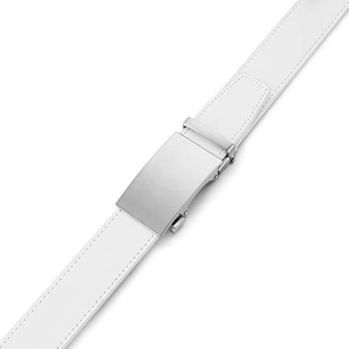 Image of MILORDE Men's Leather Ratchet Belt - 35mm - Customizable Fit