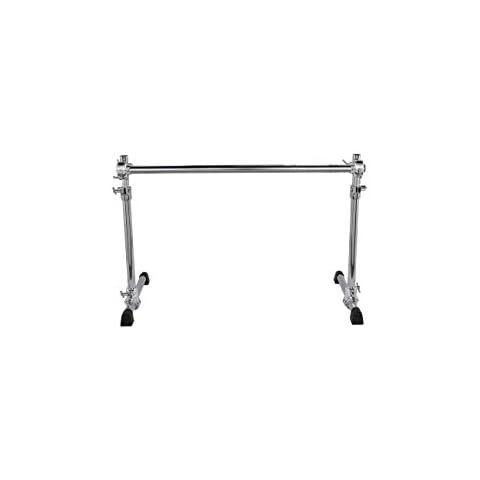 Gibraltar GCS-500H Rack System Chrome Series Height-Adjustable Rack 2-beiniges Basic Rack, höhenverstellbar, mit gebogener 46" Querstange Cover