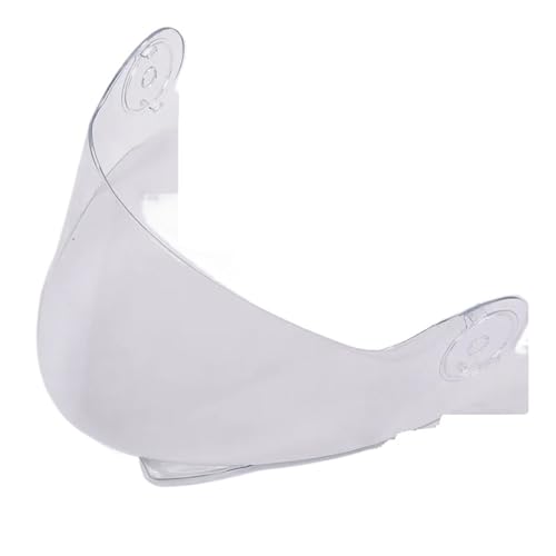 Visière course pour casque de moto intégral plein visage claire
