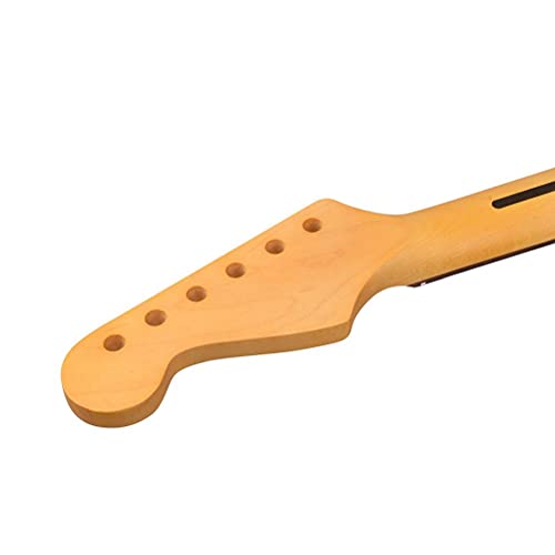 Brteyes Peça de reposição para pescoço de guitarra elétrica – Faça você mesmo 56 cm de traste de 66,