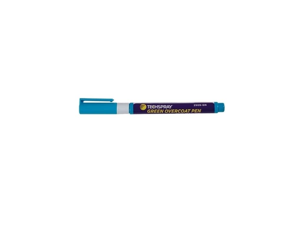 Techspray 5 ml Green Acrylic Overcoat Pen