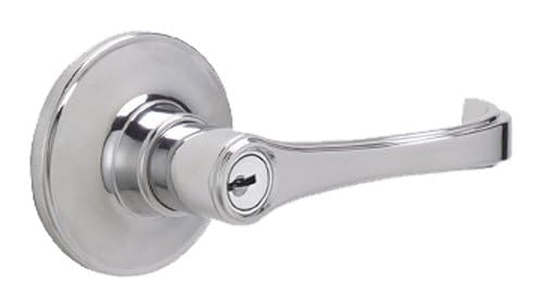 Dexter by Schlage J54TOR625 Torino Keyed Entry Lever, Bright Chrome (6.8 x 5.8 x 3.2 Inches) - image 2