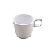 Thunder Group 3-1/4-Inch Stacking Cup, 7-Ounce, White, Set of 12