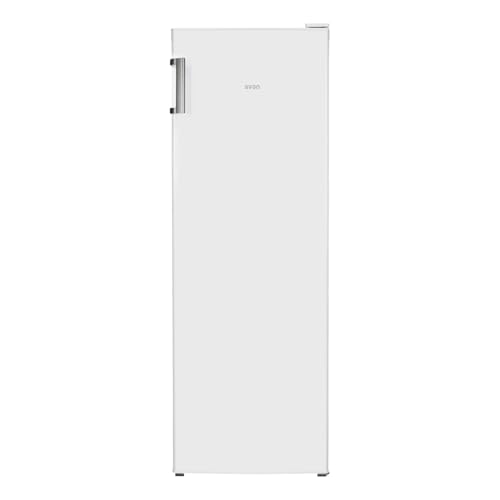Svan Congelador Vertical Blanco OCV17060EW00. Capacidad 200 Litros, Sistema Dual Cooling, 4 Estrellas, Puerta Única Dirección, Modo Super Congelación, Cíclico, Puerta Abatible, Bajo nivel Sonoro