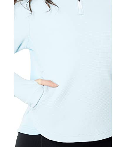 Spyder Women's Aspire Fleece Jacket, Frost White Melange, Small - image 3