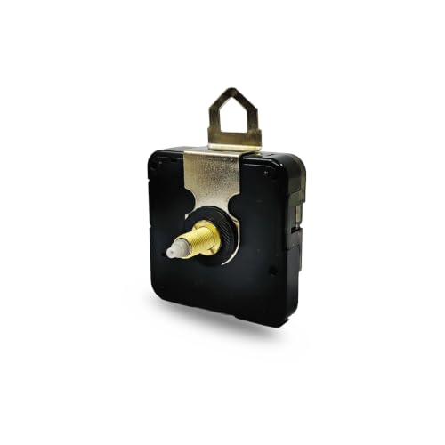 Image of Sonam Mfg TIK-Tick 22mm Wall Clock Machine Movement Mechanism |Battery Operated TIK-Tick Quartz Clock Motor | 22mm Shaft Length, 15mm Thread Length