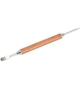 Coffee Latte Needle, Stainless Steel Latte Art Pen with Wood Handle, 15cm Coffee Latte Art Decora...