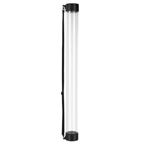 Jiuvaso Raccogli Palline da Tennis, Tubo portaoggetti Portatile con Tracolla, raccogli Palline da Tennis