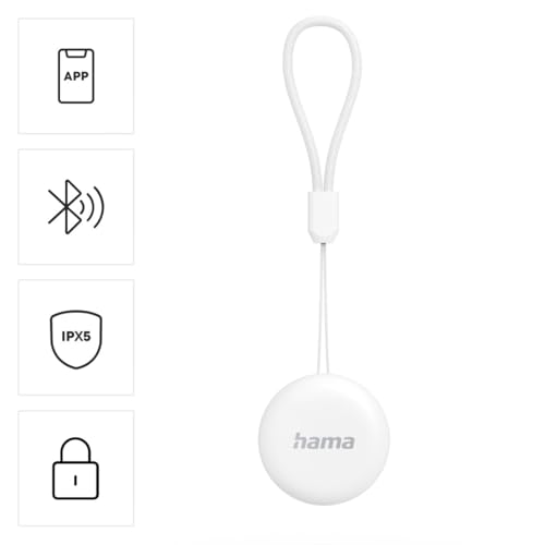 Buscador de llaves Hama inalámbrico blanco para Android con conexión Bluetooth estable 2