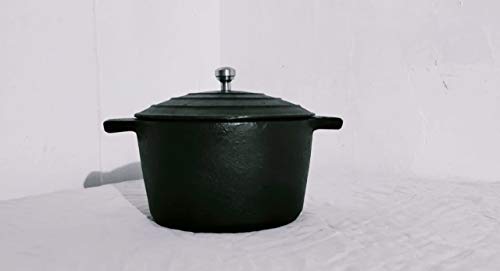 KrisV Cast Iron Dutch Oven – 3 Liters