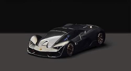 Amazon | Bburago 1/64 Lamborghini Terzo Millennio 完成品