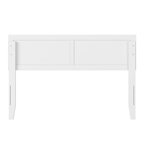 AFI, Sophia Adjustable Modern Full Wood Headboard, White by AFI - Image 4