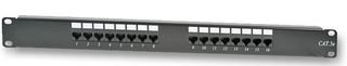 Patch Panel, 16 porte CAT 5E, Patch Panel Connettori Qty X 1