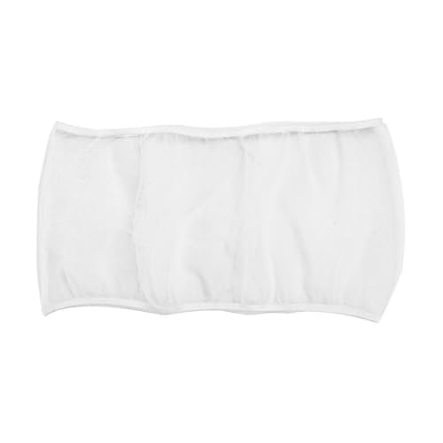 ZONADAH Funda universal para jaula de pájaros, 110 – 150 cm, ajustable para jaula de pájaros, trampa de semillas, malla suave, protección de red para jaulas redondas y cuadradas, color blanco