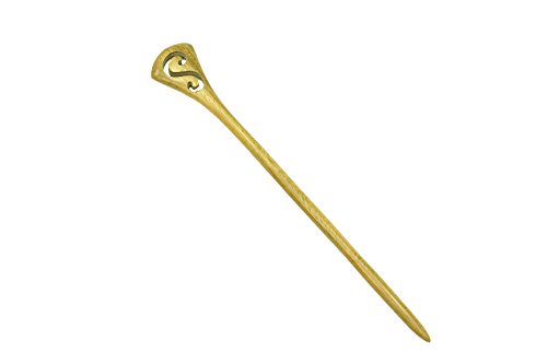 Sandalwood Hair Stick Hand-carved Hair Stick - WHS019