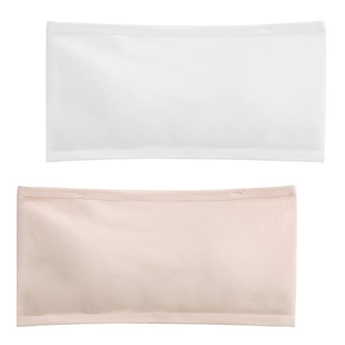 Happy Cherry Girls Bandeau Bra Strapless Invisible Strap Tranining Bra with Removable Pads