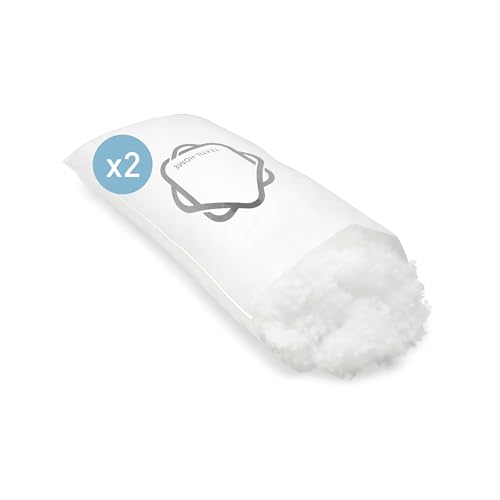 Textilhome – Relleno de Microfibra 100% Poliéster 2 kg (2000 g), Relleno Suave y Esponjoso para Peluches, Almohadas, Muñecas, Cojines, Juguetes y Manualidades.