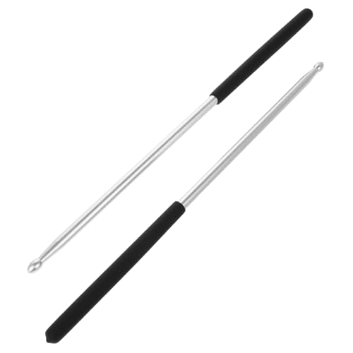 Par de baquetas de aleación de aluminio para percusión miniatura 1