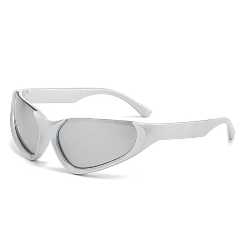 Lunettes de soleil punk rectangulaires protégeant vos yeux avec style