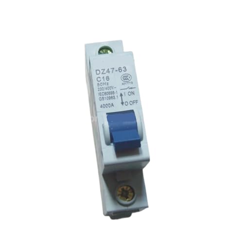 Mini disjoncteur 1P 16A pour sécuriser vos circuits d'éclairage et prises de courant