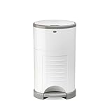 Korbell   Poubelle à couches 16 L mains libres et écologique + 1 recharge