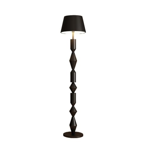FZL02068LM Lampara de Pie Lámpara de pie for sala estar, junto al sofá, estudio, oficina, dormitorio, lámpara vertical con pantalla hierro negra Floor Lamp