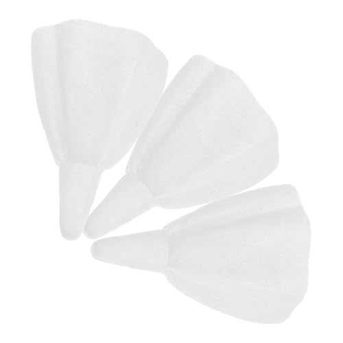Housoutil 3 Piezas Falda de espuma espumas de bricolaje y modelado forma de espuma blanca mousse Poliestireno extruido falda falsa falda de novedad materiales de pintura de bricolaje blanco