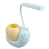 Petite lampe de table : conception rechargeable par usb, vous pouvez la charger avec un chargeur mural, une banque d'alimentation, un ordinateur, etc., petite lampe de bureau