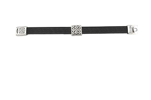 Briomhar Leather Celtic Knot Bracelet Unisex - Irish Jewelry for Women, Celtic Jewelry for Men, Irish Gifts Made in Ireland3