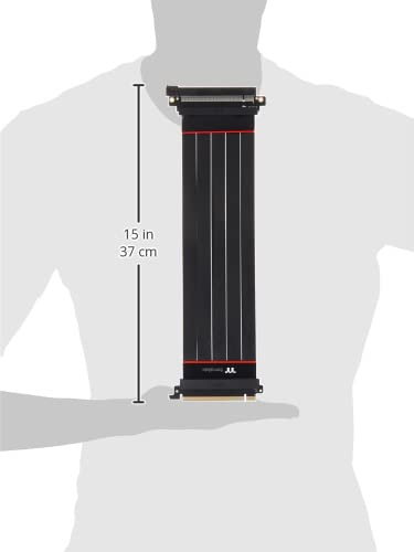 Thermaltake PCI-E 4.0 16X 30cm cable elevador flexible para montaje vertical de GPU 7