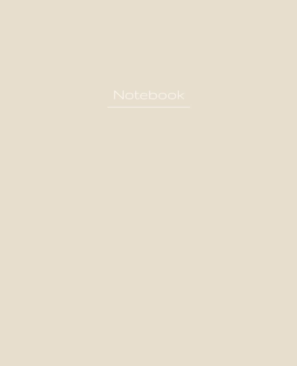 Plain Composition Notebook: White coffee cover | Narrow Ruled | 7.5 x 9.25 inches, 120 pages