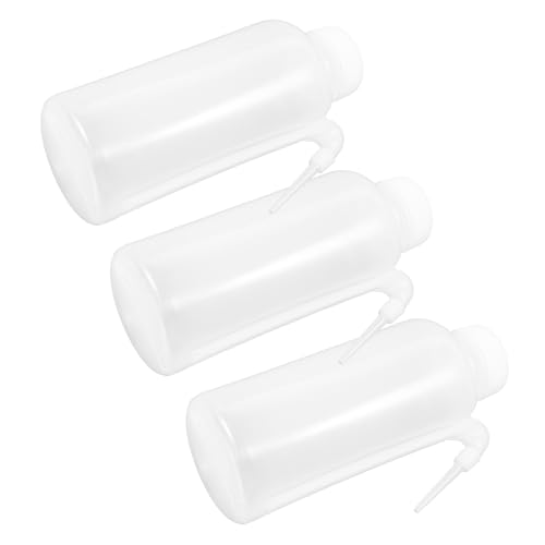 SOLUSTRE 3pcs Professional Cleaning Spray Bottles 500ml Empty Water Bottles Narrow Tip for Eyelash or Tattoo Cleaning