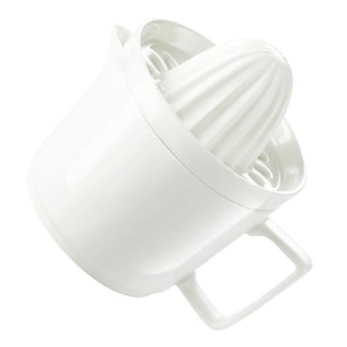 Tofficu Vaso Exprimidor Manual de Cerámica, Fácil de Usar y Seguro, Adecuado para Exprimir en Casa