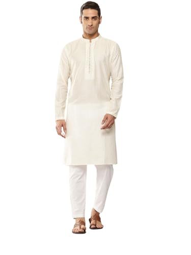 Kurta en soie pour homme brodé de paillettes See Designs tenue de cérémonie