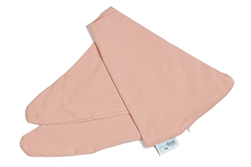 pic Bear Ersatzbezug Stillmond | Bezug aus 100% Jersey-Baumwolle | atmungsaktiv & anschmiegsam (120 x 35 cm, Altrosa) Cover