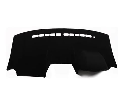 Tapis de tableau de bord pour Suzuki SX4 de 2006 à 2016 noir