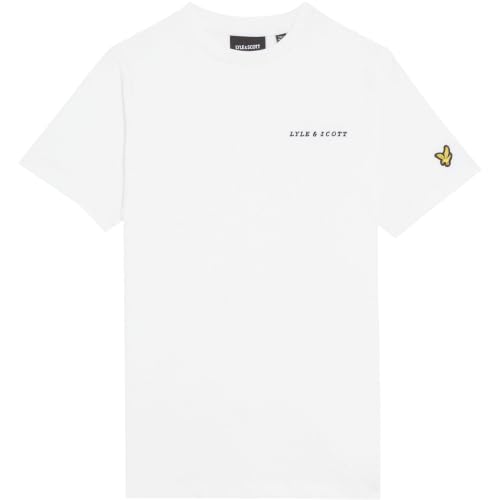 Image of Lyle & Scott Kids Logo Regular Fit T-Shirt White 9-10 Years
