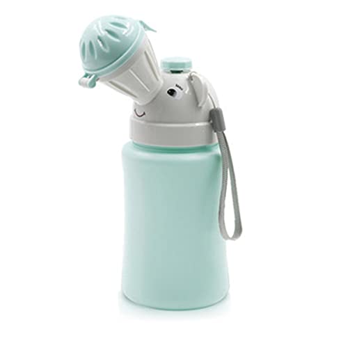 Beetoo Travel Potty, Urinal Emergency Toilet, Children's Emergency Toilet, Portable Elephant Leakproof Urinal for Camping Car Travel and Kid Potty Pee Training (boy)