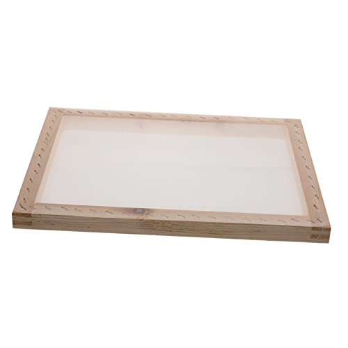 ERINGOGO Frame Durable Silk Screen Frame for Printing Projects for Beginners and Professionals Includes Mesh for Shirts and Crafts