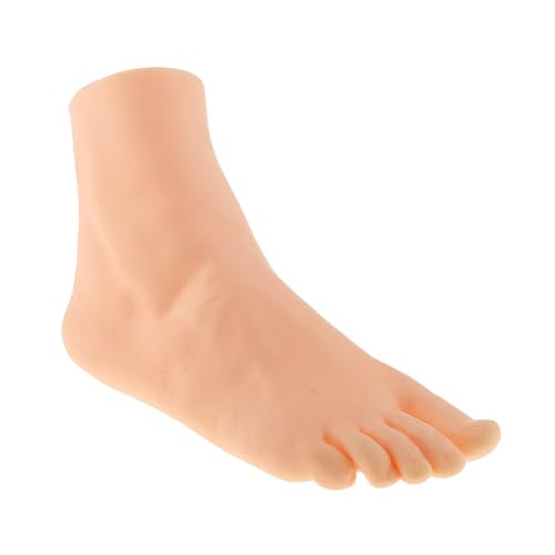 AMSLSIU Pieds de mannequin pour la pratique, faux pieds, présentation de chaussures et bijoux, ensemble supports flexibles pour diverses applications, présentoir pour la, peau, Droit féminin