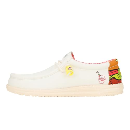 Image of HEYDUDE X Spongebob, Men's Slip-on Loafers, Comfortable & Light-Weight
